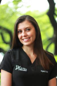 crystal hygienist at Austin General Dentistry